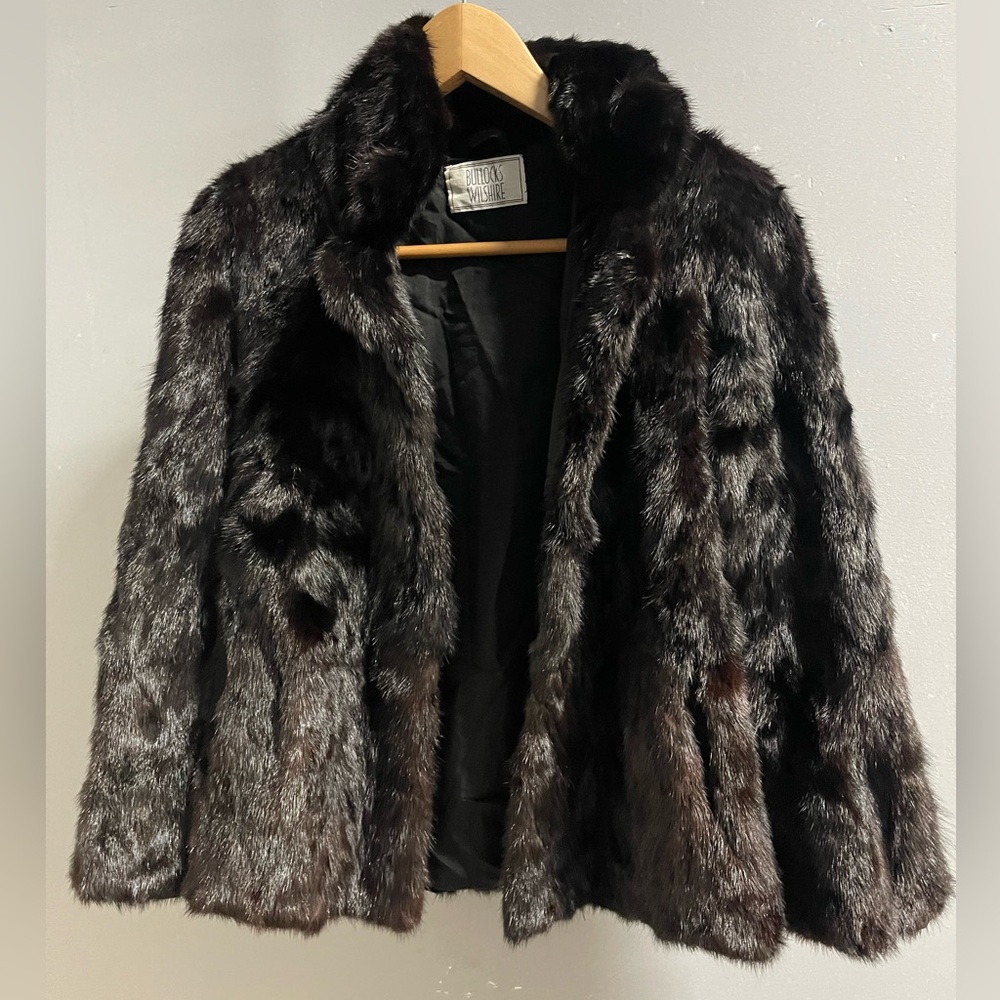Vintage Bullocks & Wilshire mink coat.
